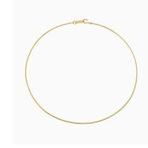 New Adina Eden Solid Thin Wire Choker Necklace